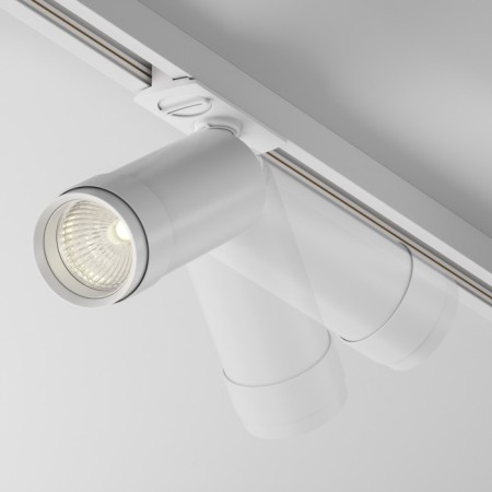 Track lamp Technical TR021-1 -2B3K-Z-D-W, LED, 12 W, 125x158 mm, 900 lm, 3000k, white-1