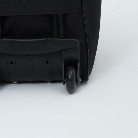Road bag on wheels, external pocket, black color-3