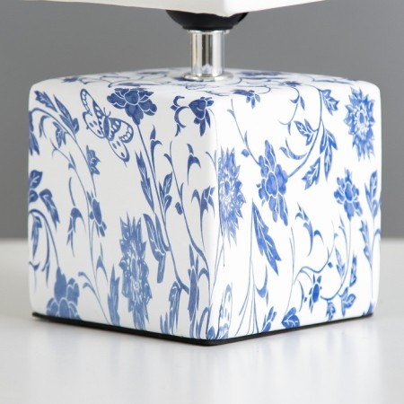 Safari table lamp E27 40W white-violet 12.5x12.5x29 cm Risalux-2