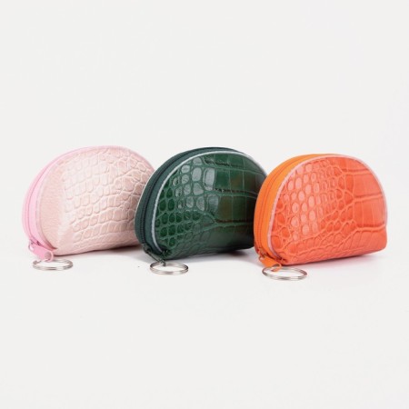Women's wallet with zipper, color mix-1