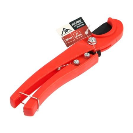 Scissors for cutting pipes flax on plastic, plastic handles, up to 32 mm-3