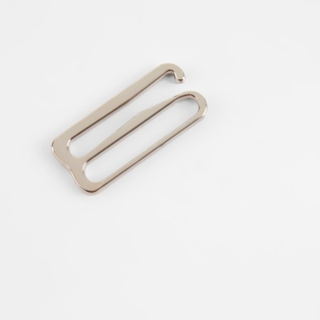 Hand hook, metal, 20 mm, silver color-1