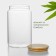 Glass Bank for bulk products with bamboo lid Bellatenero "Eco", 2 l, 12 × 20 cm