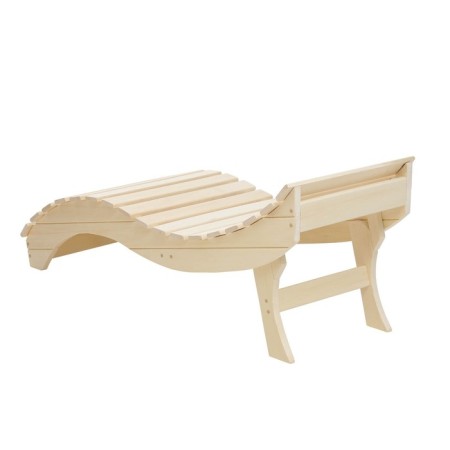 Wooden chair "Wave", 150x60x50 cm-3