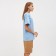 Women's T-shirt Minaku Oversize Fit: Blue color, river 42