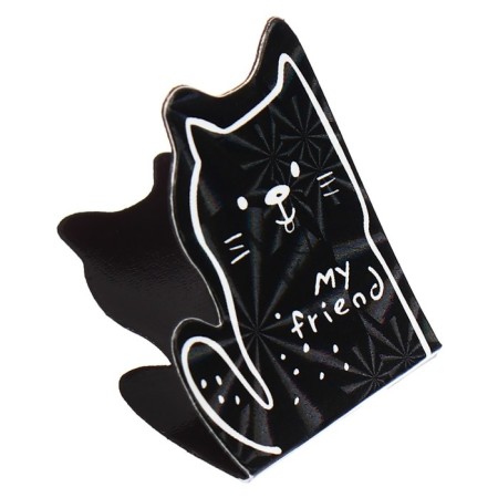 A set of magnetic bookmark for books Calligrata 4 pieces, "Cats", mix-6