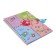 Notebook Gift Book on the lock, A6+, 50 sheets, line, "Flowers", mix