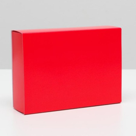 Box for sweets 6 pcs, scarlet, 13.7 x 9.85 x 3.86 cm-3