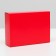 Box for sweets 6 pcs, scarlet, 13.7 x 9.85 x 3.86 cm
