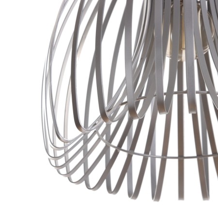 Ceiling lamp "Lif" silver 1x40W, E27, 44x44x52 cm-5