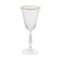 A set of glasses for red wine, decor “Gold Gold”, 250 ml x 6 pcs.