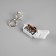 Figure from Mishura "Silver Snowflake" 32x2 cm, 20 LED, AG10x3 (in compl), T/white