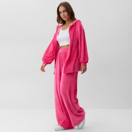 Women's costume (sweatshirt and trousers) KAFTAN PLUSHY p. 44-46, fuchsia-2