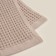 Waffle towel SL Home: Basic "Sabbia" 50x90 cm, 100% cotton, 340 g/m2