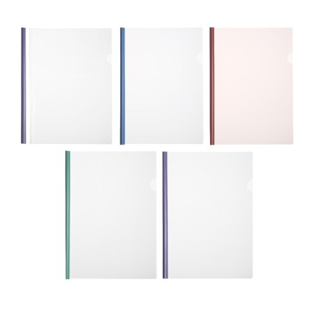 A4, 160MKR, plastic, tinted, mix folder folder.