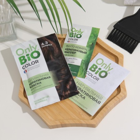 Hair dye keratin Only Bio Color Chocolate, 50 ml-1