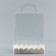 Confectionery box, chest, packaging, “lilies”, 14 x 14 x 18 cm