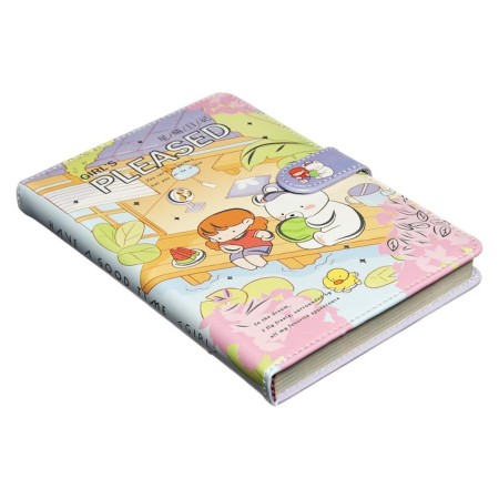 Notebook Gift Book with a Slocation, A6+, 48 sheets, line, 12.5 x 19 x 2 cm, "Friends"-4