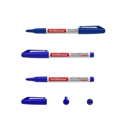 Marker for the Erichkrause W-110, 2.0 mm board, for writing on dry erasure boards, alcohol-based ink without xylol, blue-1
