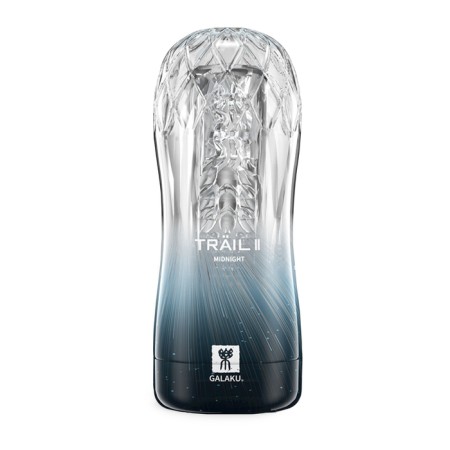 Masturbator Galaku Cup Midnight, in a hard case, gel silicone