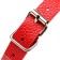 Gag BDSM Oka-hips, classic, adjustable belt, PU, ​​ABS, 500 x 45 mm, red