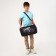 Sports bag with lightning, external pocket, black color