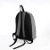 Youth backpack from lightning textiles, external pocket, gray color