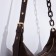 Bag bag, lightning department, adjustable belt, brown color