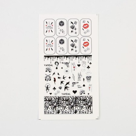 Nail stickers "Tattoo"-1