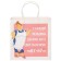 Gift package, 22x22x1 cm, craft, packaging, baby and Carlson