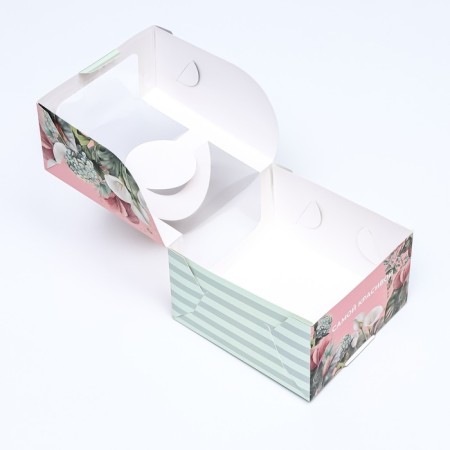 Bearbox under the Bento-Port with the window "The most beautiful", 14 x 14 x 8 cm-3