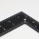 Ruler square, 20 × 30 cm, s = 1.4 cm, black color