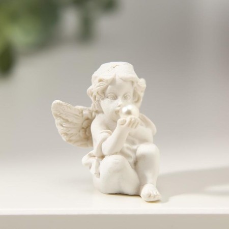 The souvenir Polystone "Angelok is considering the pearl" MIX 3.5x2.5x2.8 cm-2