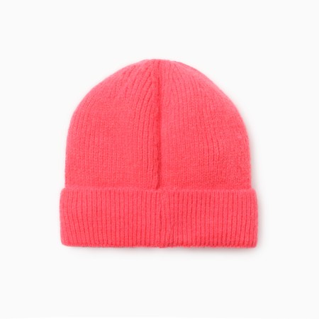 Children's hat minku, pink color, rr 48-50-2