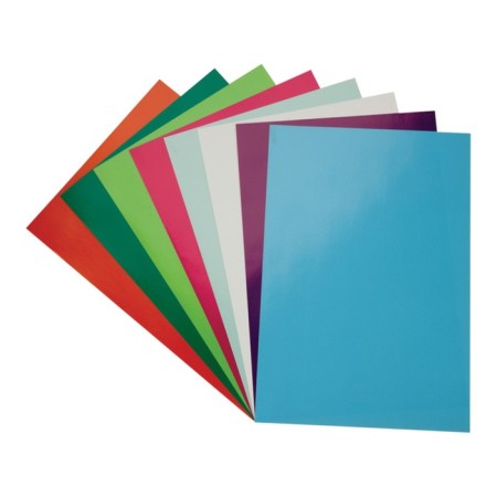 Complexed A4, 8 sheets, 8 colors of multi-bullets, in the folder-1