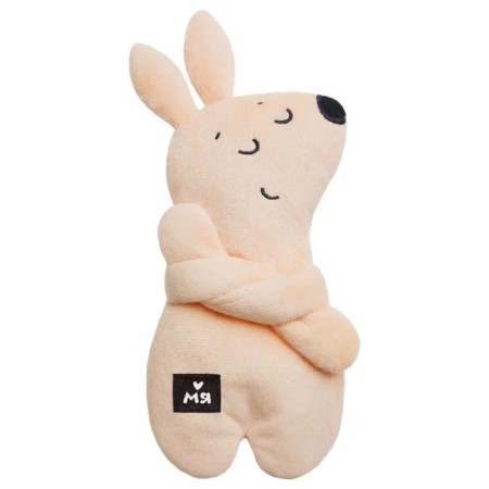 Developing toy "hare Sebastyan", with cherry bones, 20 cm