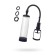 Sexus men erection penis, vacuum, ABS plastic, black, 23 cm