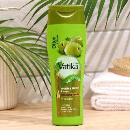 Hair shampoo Dabur Vatika Naturals Nourish & Protect, power and protection, 200 ml-2