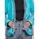 Ski jacket female, size 48, blue color
