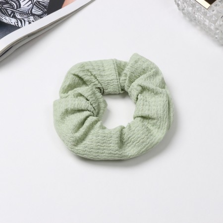 Hair gum "Orbit" Classic Texture, 10 cm, green-1