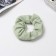 Hair gum "Orbit" Classic Texture, 10 cm, green