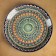 Largan Rishtan ceramics "Patterns", 36 cm, Blue Mix