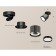 Ambrella Light, Techno, XM8115001, Black Chrome color, black sand, black sand