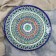 Largan Rishtan ceramics "Patterns", 36 cm, blue