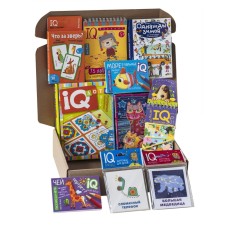 Package. From Santa Claus. 5-6 years. Basic set IQ-game