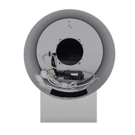 Exposure Maunfeld Lee Wall 39, designer, 1000 m3/h, 4 speeds, 38 cm, silver-3