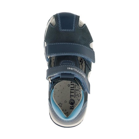 Baby sandals, size 33, jeans color-2