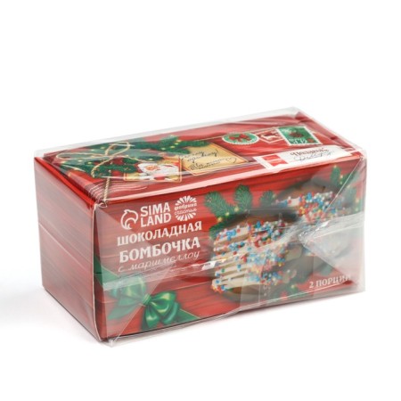 Chocolate bomb in the box "Post" 2 pcs x 35 g-7