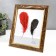 Photo frame plastic 20x25 cm "Chocolate leaves, golden double frame" 29.7x25 cm