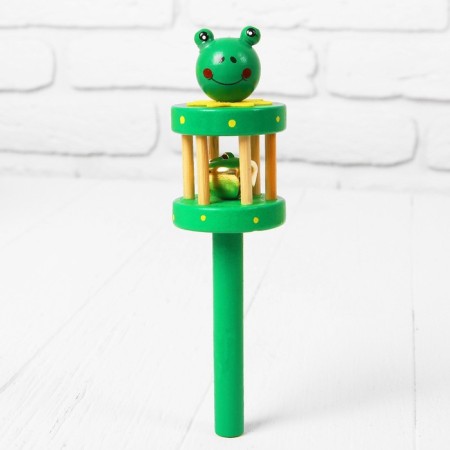 The rattle "Funny Zoo", with a bell inside, color mix-2